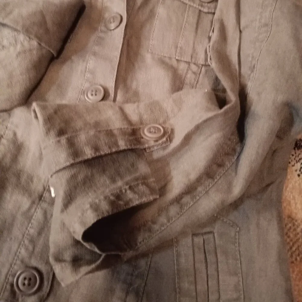 CABI Linen Jacket XS - Picture 5 of 8